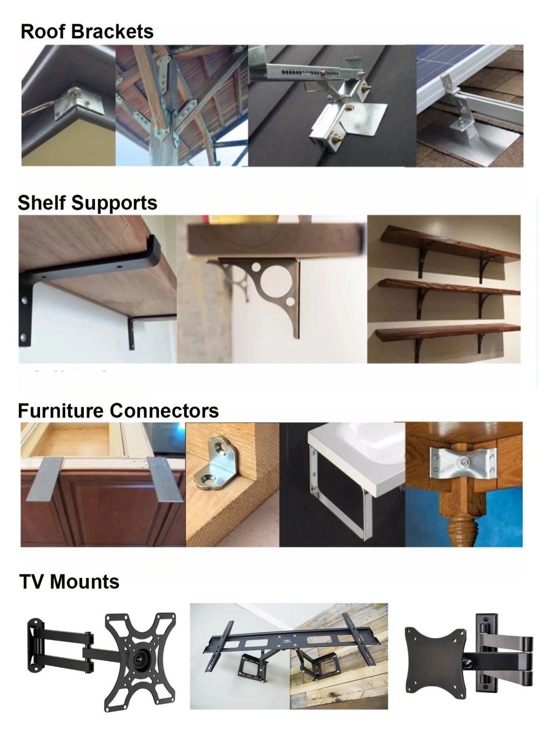 Stamping Rack Fixing Bracket Metal Hardware Electric Power Fittings